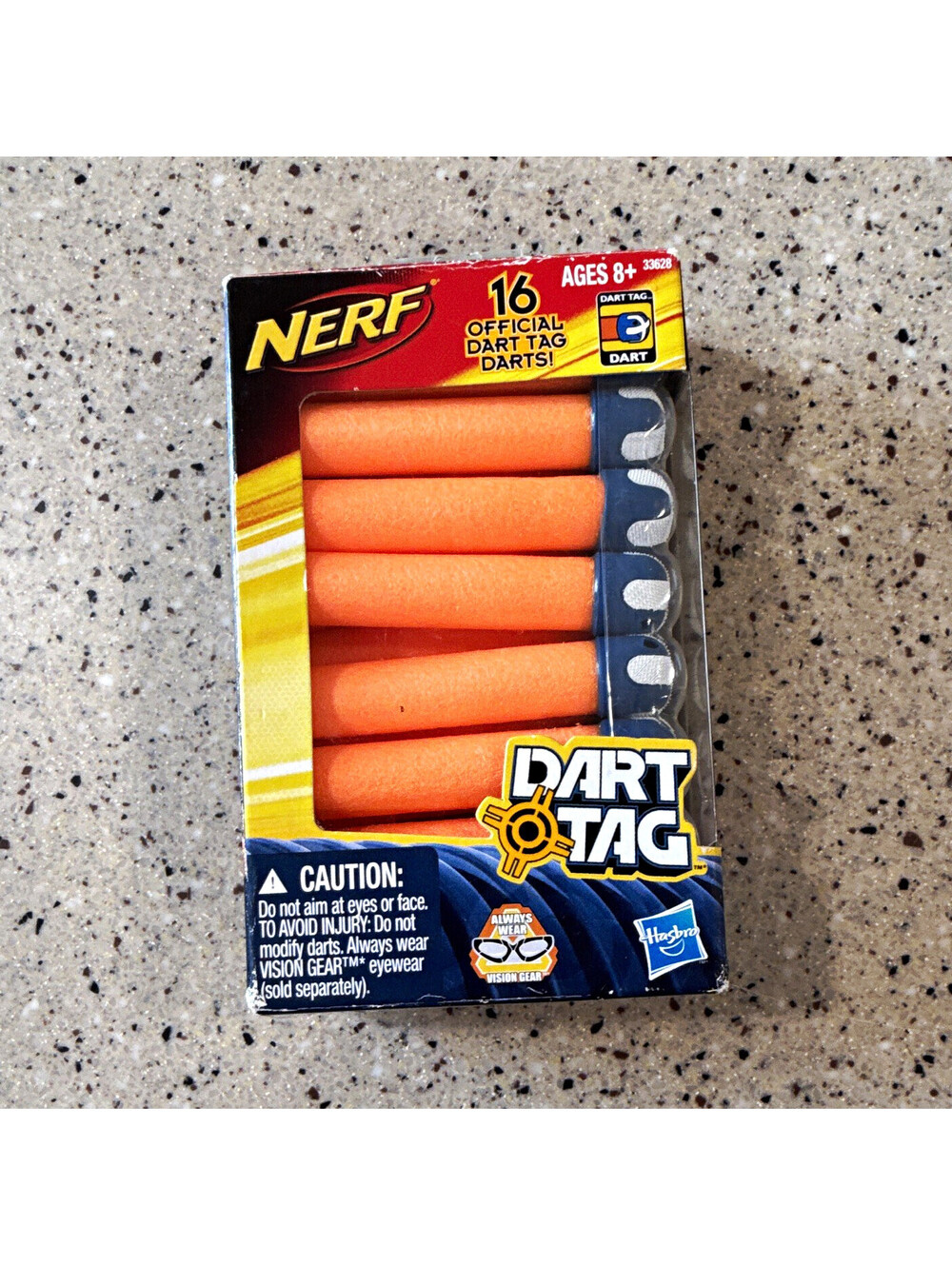 NERF Dart Tag 16-Count Official Dart Tag Darts Refill Pack MPN 33628